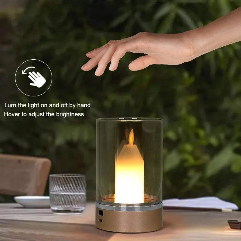 LUMAFLAME Touch LED Candle Lamp