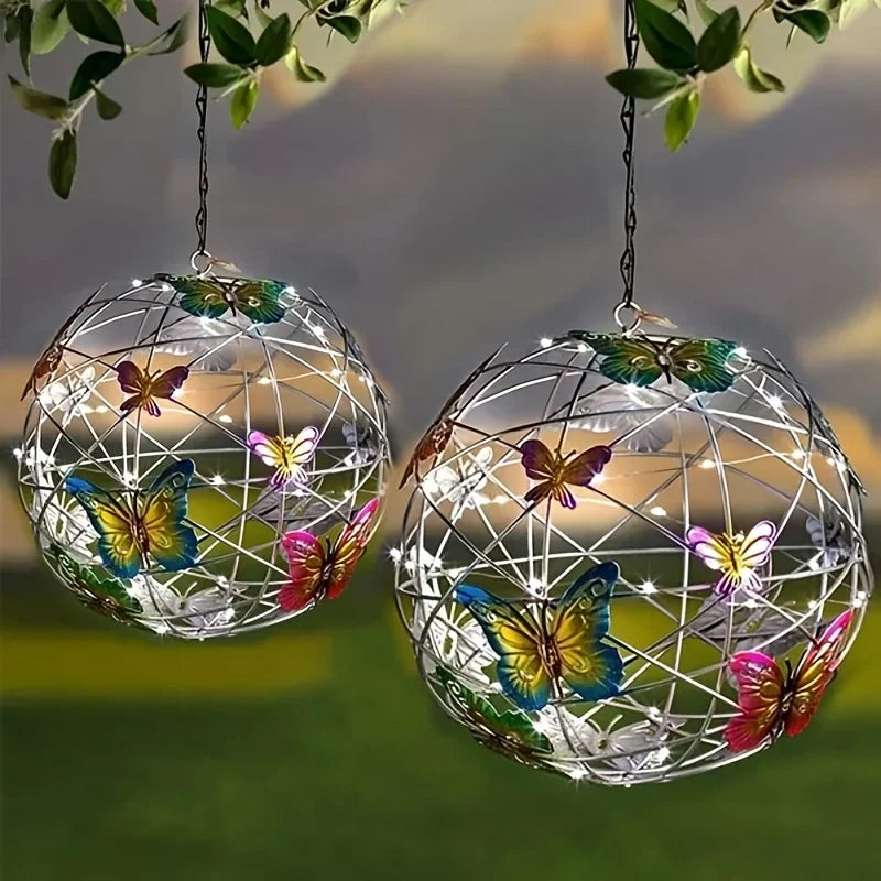 SOLABLOOM Solar Vlinderbol Hanglamp - buitenverlichting