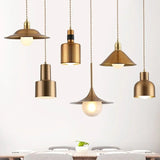 AuroraNord Gold-Plated Nordic Pendant Lamp