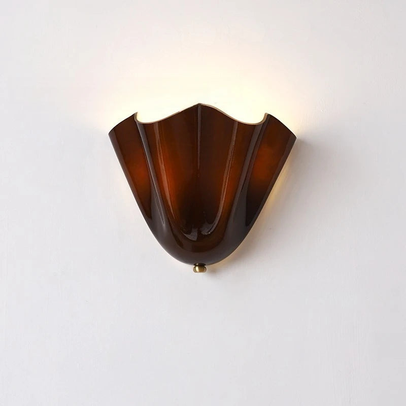 Retro Colorful Glass Wall Lamp