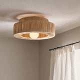 ZENLUMI Japanese Wicker Pendant Lamp