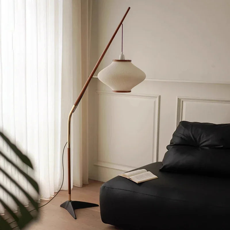 ScandiGlow Minimalistische LED Vloerlamp - vloerlamp - sfeerbeeld