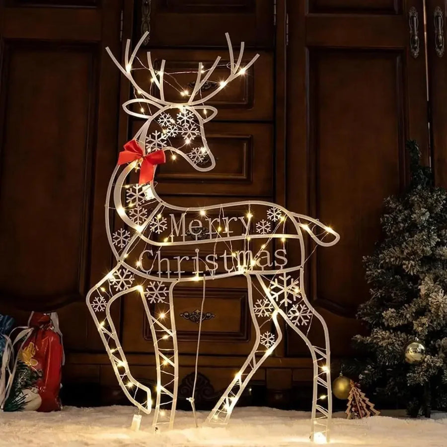 LumiRein LED Reindeer Family