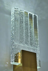 AuroraLux Bubble Wall Lamp – Luxurious Gold LED