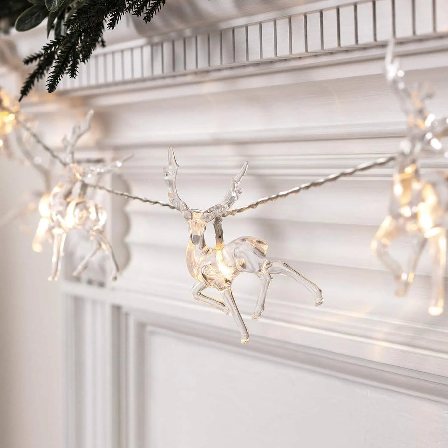 LumiDeer 1.5M LED Reindeer Christmas Lights