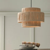 ZENLUMI Japanese Wicker Pendant Lamp