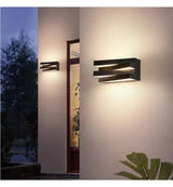 LuxGate Pro – LED Outdoor Wall Lamp IP65 made of Aluminum for Garden, Villa & Gate