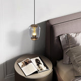 Savannah Glass Black Pendant Lamps