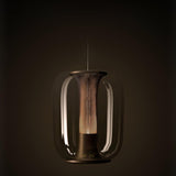 Savannah Glass Black Pendant Lamps