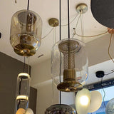 Savannah Glass Black Pendant Lamps