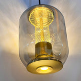 Savannah Glass Black Pendant Lamps