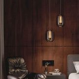 Savannah Glass Black Pendant Lamps