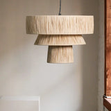 ZENLUMI Japanese Wicker Pendant Lamp