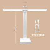 LumoFlex – Rechargeable LED Desk Lamp with Touch Control & Foldable Design