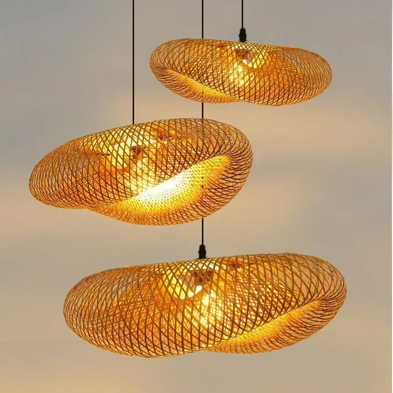 TropicalBreeze Bamboe Hanglamp - hanglampen