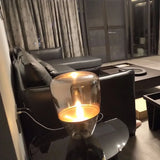 AuroraGlow – Scandinavian Designer Glass Table Lamp LED