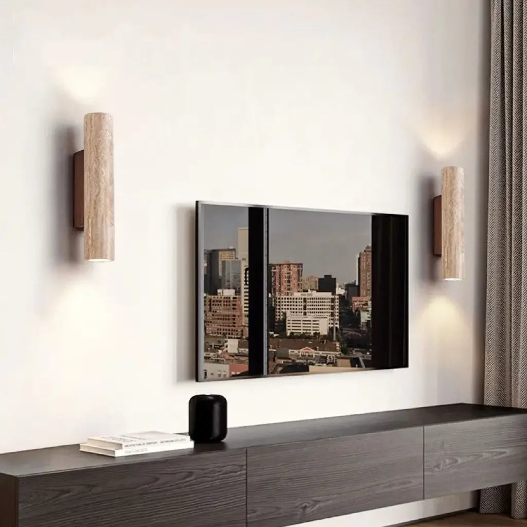 Luxe Marmeren Wandlamp - wandlamp - sfeerbeeld