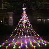 LumiCascade Christmas Waterfall LED Starlight – 350 LEDs