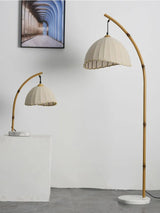 ZenGlow Wabi-Sabi LED Floor Lamp – Scandinavian Minimalism & Japanese Design for a Calming Atmosphere