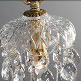 French Retro Glass Pendant Lamp