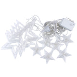 LumiSter 3.5M Star Curtain Lights – 138 LED Fairy Lights Christmas Lights