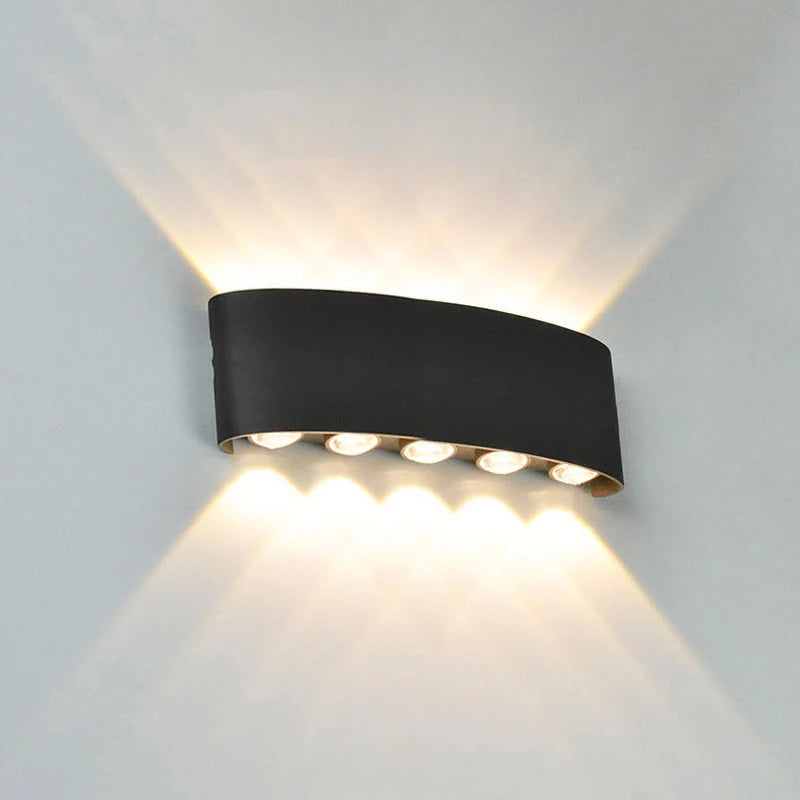 AURAGLOW UpDown LED Wandlamp - wandlamp - sfeerbeeld