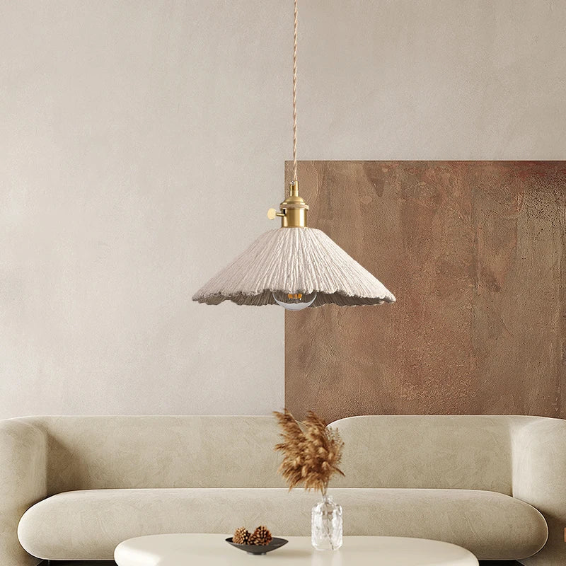 ZENOVA Japanse Wabi-Sabi Hanglamp - hanglampen - sfeerbeeld