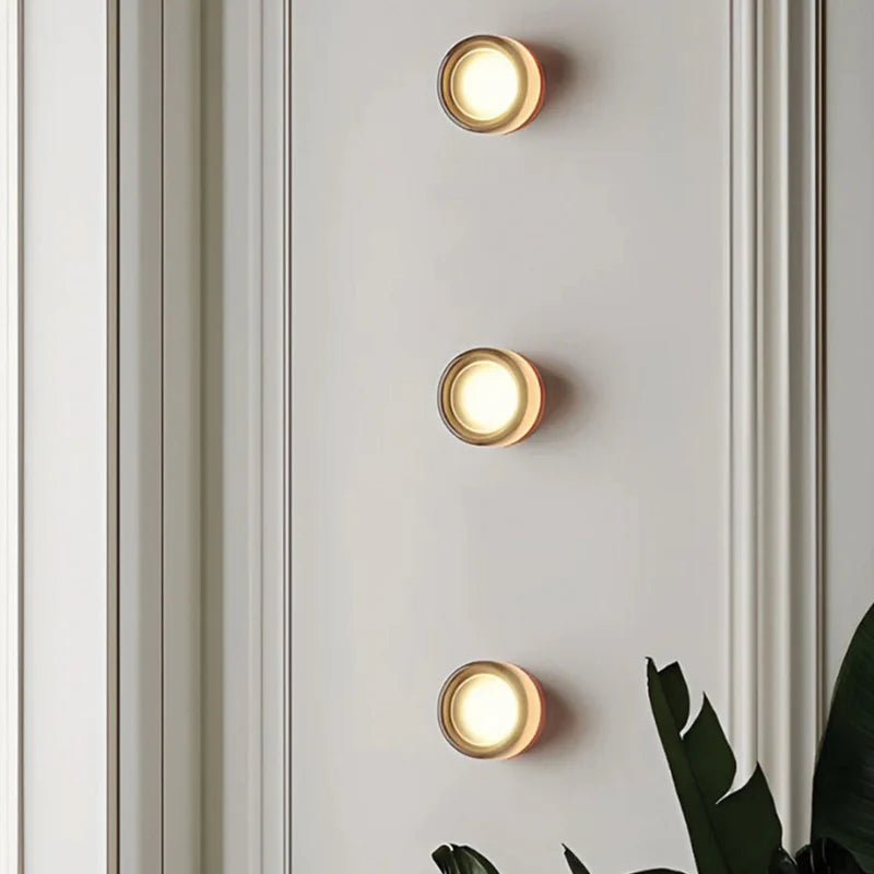 Stijlvolle Dimple Wandlamp Voor In Huis - wandlampen - sfeerbeeld