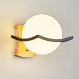 Modern LED Wall Lamp Made of Glass