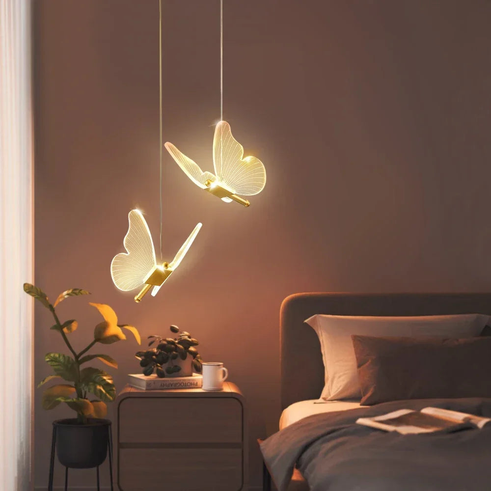AuréaButterfly Moderne LED Vlinder Hanglamp - plafondlamp