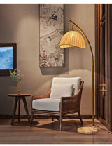 ZenGlow Wabi-Sabi LED Floor Lamp – Scandinavian Minimalism & Japanese Design for a Calming Atmosphere