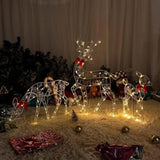 LumiRein LED Reindeer Family