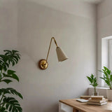 Auréno Retro Brass Wall Lamp