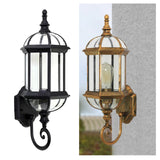 LUMIVINTA Retro Outdoor Wall Lantern