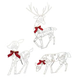 LumiRein LED Reindeer Family