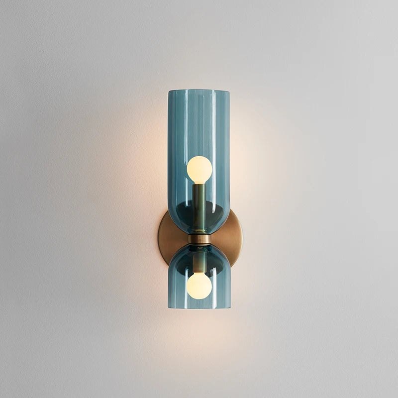 AuroraNord Luxe Glazen Wandlamp - wandlamp - sfeerbeeld