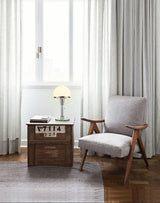 AuroraBauhaus LED Table Lamp – Nordic Glass & Metal Design Lamp