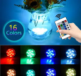 LUMISNAP 10-LED RGB Underwater Lights with Magnetic Mount