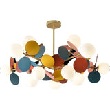 NatureGlow Colorful Branch Chandelier