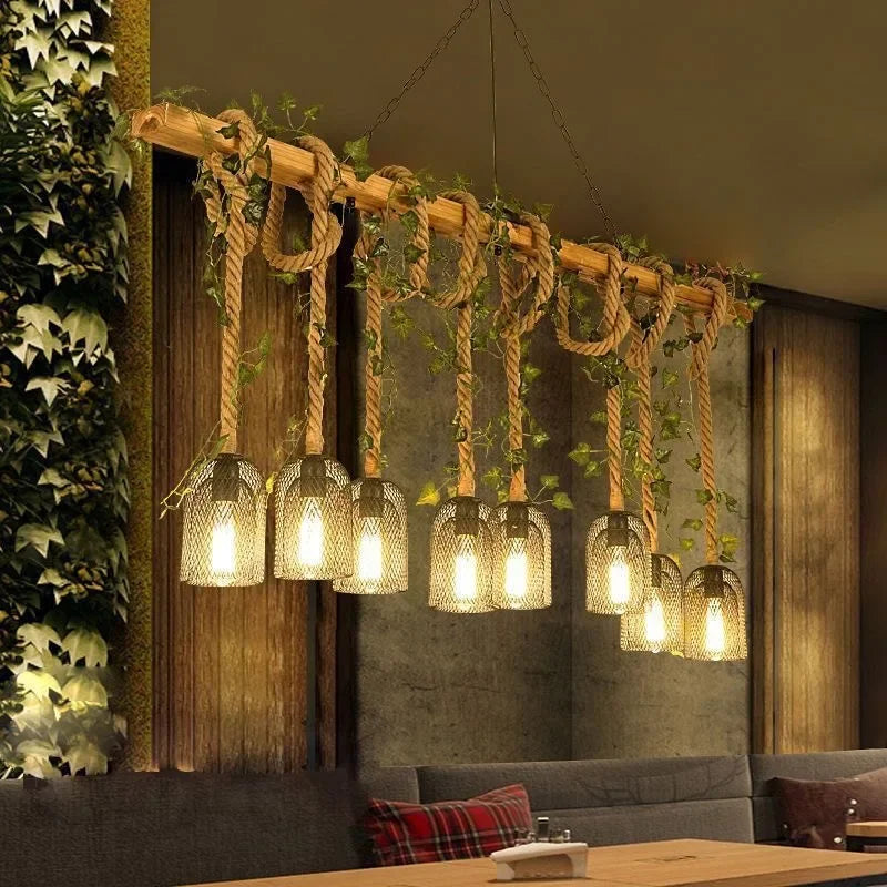 RusticaTone – Amerikaanse Country Hanglamp - hanglampen - sfeerbeeld
