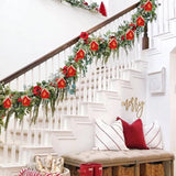 NordiHaus Wooden Christmas House LED String Light