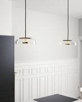 Modern Solara Pendant Lamp Made of Glass