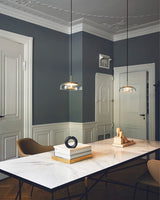 Modern Solara Pendant Lamp Made of Glass