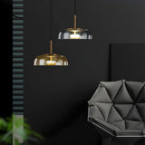 Modern Solara Pendant Lamp Made of Glass
