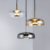 Modern Solara Pendant Lamp Made of Glass