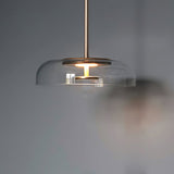 Modern Solara Pendant Lamp Made of Glass