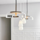 Modern Solara Pendant Lamp Made of Glass