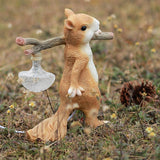 Atmospheric Squirrel Table Lamp