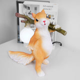 Atmospheric Squirrel Table Lamp