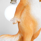 Atmospheric Squirrel Table Lamp